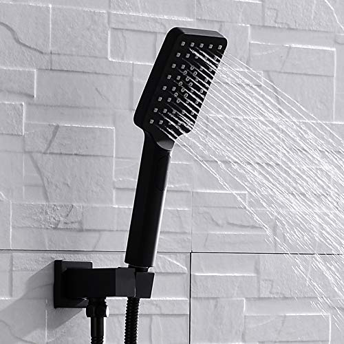 Douchette laiton de haute qualité avec son support réglable chic pour salle de bain - 2