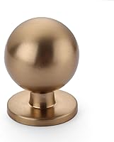 Vista 26 de Amerdeco - Paquete de 10 tiradores en bronce champán para armarios con orificio central de 5 pulgadas (128 mm), tiradores para armarios de cocina