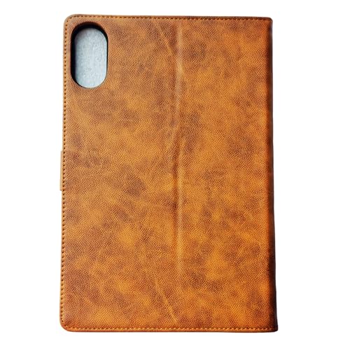 Image of M Cart Case Cover for Xiaomi Redmi Pad 2 11 inch Case, Synthetic Leather Flip Stand Case Cover for Xiaomi Redmi Pad 2 11 inch Tablet (Texture Light Brown)