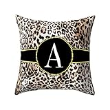  Kissenbezug Dekokissen Yesmile Kissenbezüge Dekorative Englisches Alphabet Kissenbezug Fall Throw Pillow Covers Bettwäsche Sofa Couch Schlafzimmer Autos Sofakissen Kinder Dekoration Kissen