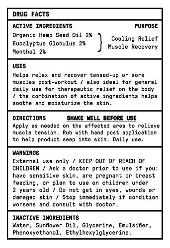 Muse Apothecary Hemp Ritual - Therapeutic Relief Roll-On, USDA Certified Organic Hemp Seed Oil, Post-Workout Recovery, Helps Relieve Arthritis, Muscle & Joint Pain, Tension & Discomfort - Image 6