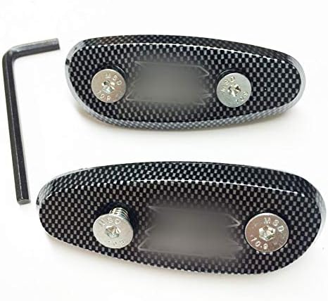 Miniatura 4 de SMT-Mirror Block Off placas base compatibles con Suzuki Gsxr 600 750 1000 Gsx-R 2001-2004 carbono por SMT [B011HE7DCK]