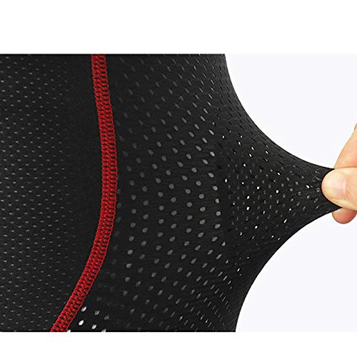 HBJWOV Shorts ciclismo con badana 5D para hombre miniatura 4