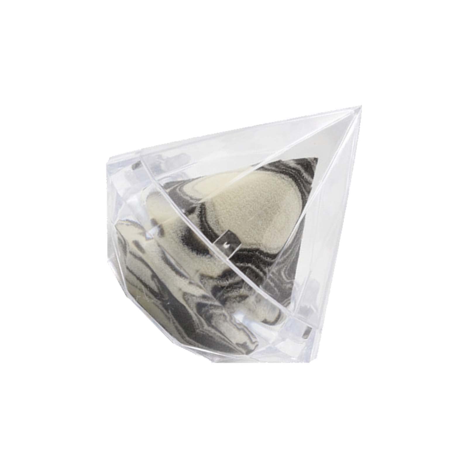 Makeup Sponge Diamond Shape Concealer Sponge Wet Dry Dual Use Beauty Sponge with Box for Cosmetic Liquid Foundation Concealer