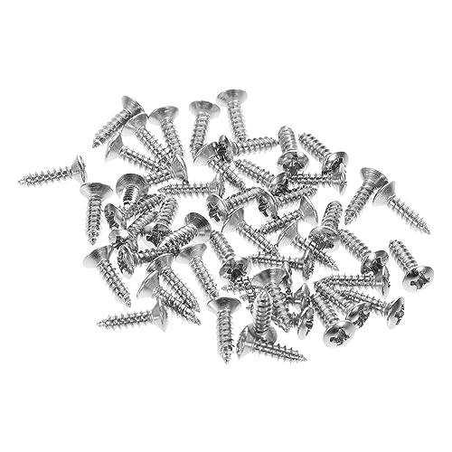 50個 ベースパネルアクセサリー ベースパネル取り付けネジ ピックガード交換ネジ ベース取り付けネジ ピックガードネジ ピックガードアイアン固定具 ベースパネル固定具 ピックガード