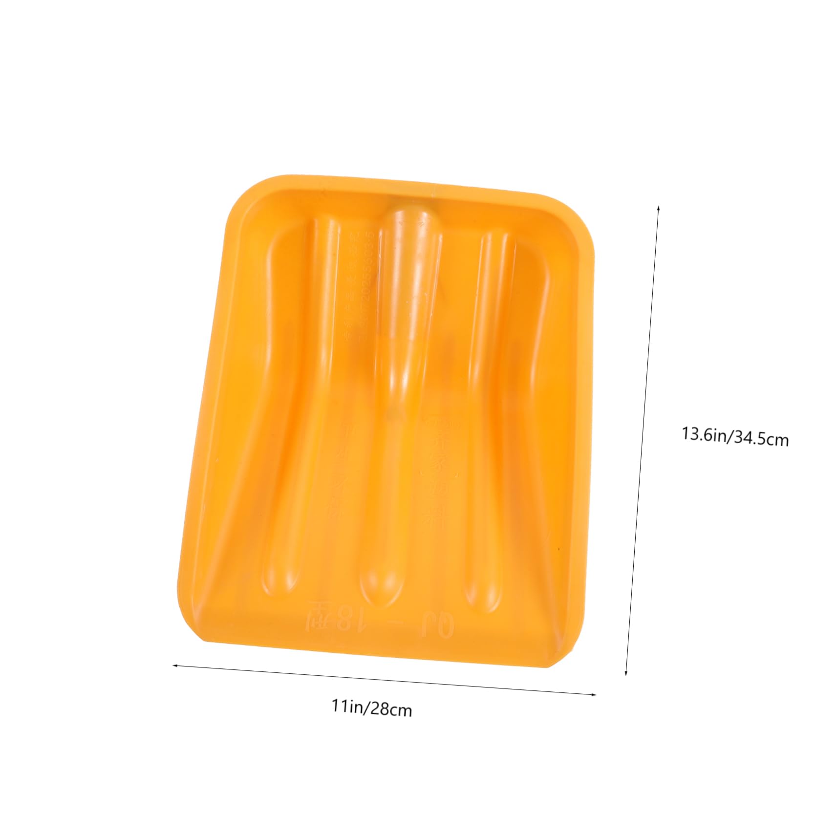 OFFSCH Snow Shovel Replacement Head Durable Plastic Grain Shovel Head for Driveway Snow Removal