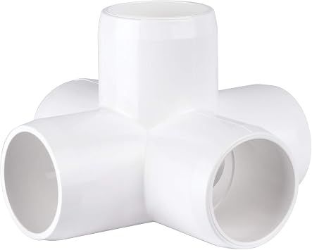 PVC- 5 way X -112" Furniture Grade White