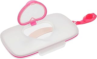 Portable Baby Wipe Dispenser, 8.44.91.1in Wet Wipe Pouch, Portable Wipes Dispenser for Tissues, Baby Wipes Container, Wipe Dispenser, Reusable Travel Wet Wipe Pouch
