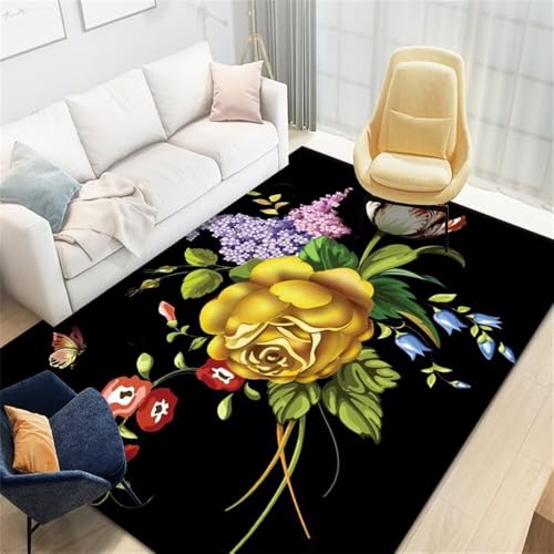 Tapis chambre ado multicolore idéal pour coin lecture - 2