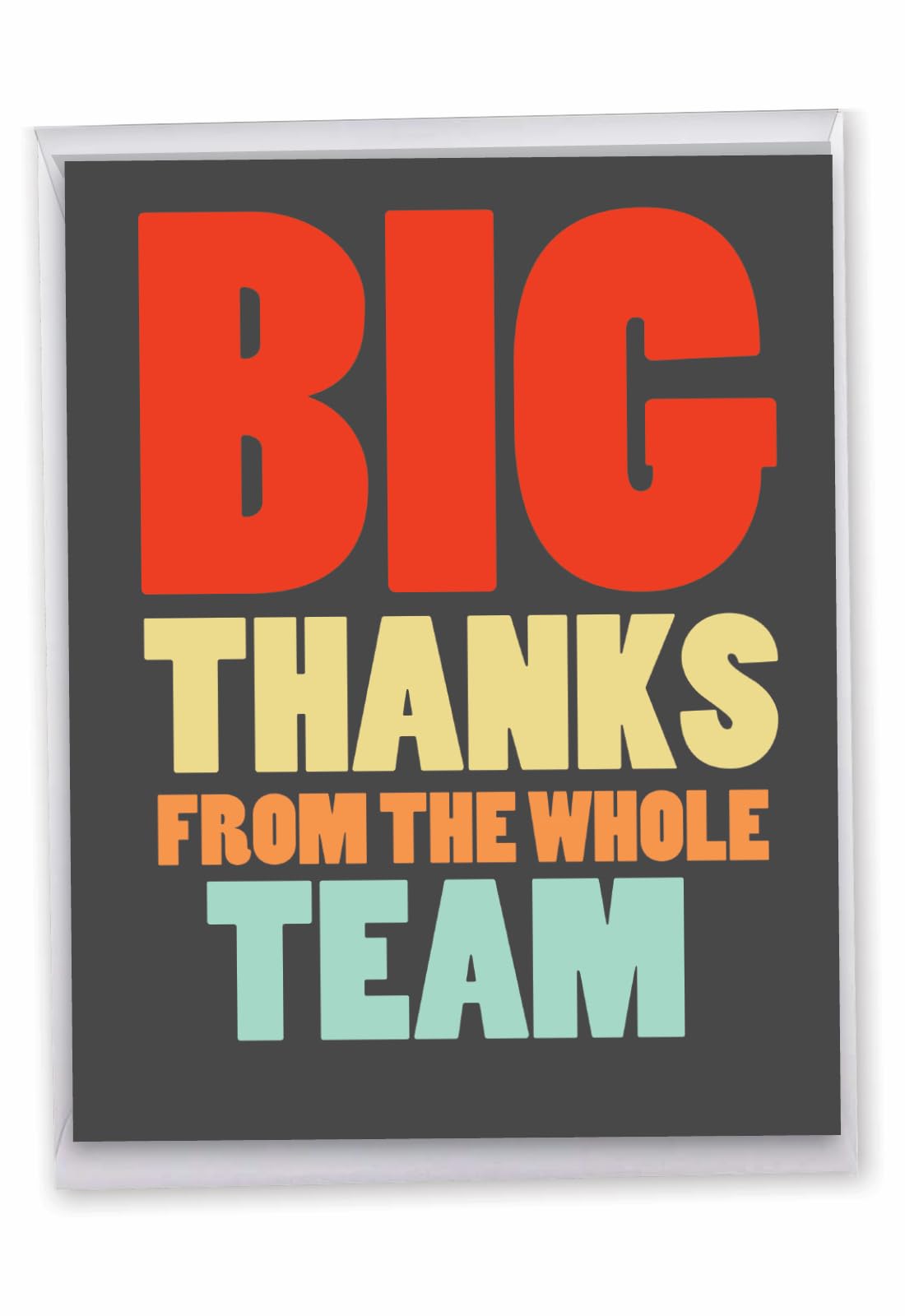 Amazon.com : NobleWorks Oversize Thank Big Thanks From The Team