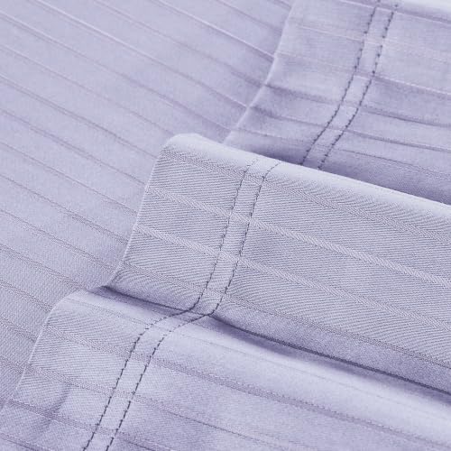 Image of myTrident Bedsheet for Double Bed King Size | 108 inch x 108 inch | Amethyst