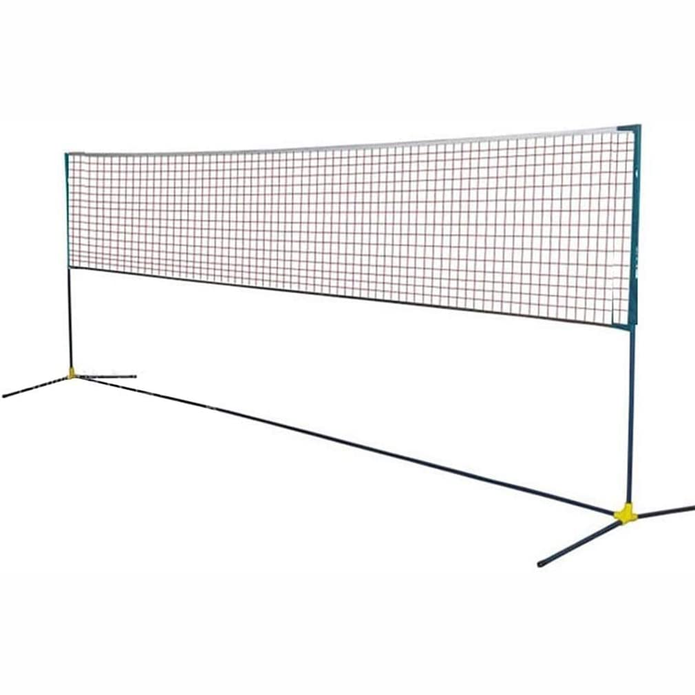 Set di reti da badminton professionali Rete combinata multi-sport portatile, reti da pallavolo pieghevoli di facile installazione Rete da tennis regolabile in altezza, per la spiaggia all'aperto nel