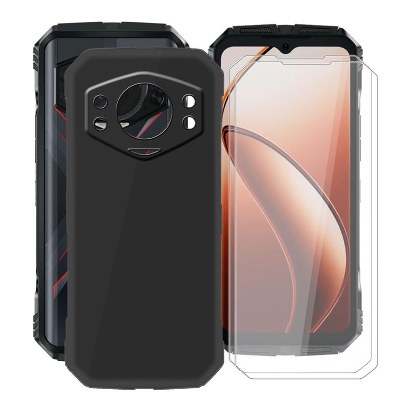 Custodia per Doogee V Max PRO (6.58) con 1 X Vetro Temperato Pellicola