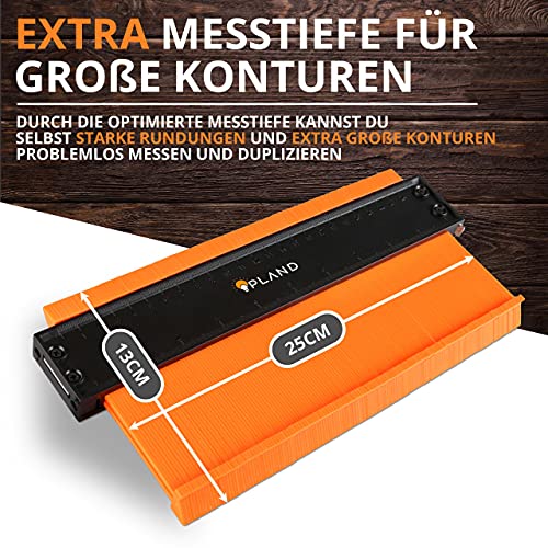 Konturenlehre STANA mit Feststeller 25 cm und extra Messtiefe