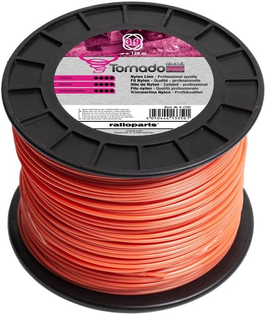 Tornado Copolymer Trimmer Line 3.9 mm 128 m Twisted Nylon Thread