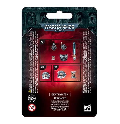 Games Workshop Warhammer 40k - Deathwatch Upgrade 99070109007 Noir