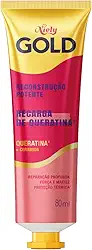 Niely Gold Recarga de Queratina para Reconstrução Profunda Tratamento Capilar 80ml