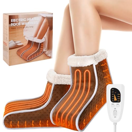 Split Electric Heated Slippers for Feet