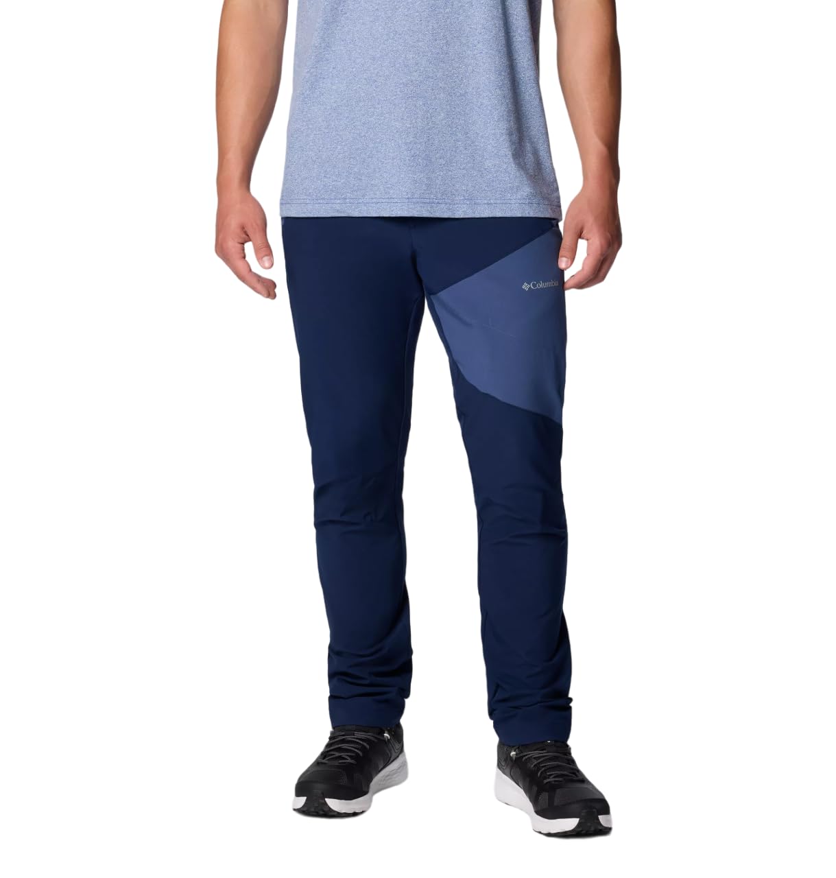 Pantalon softshell Columbia Tech randonnée homme imperméable noir