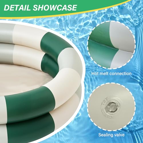 Miniatura 3 de Lwuuywa Piscina Hinchable De Pvc, Bonita Piscina Portátil Y Duradera, Ducha Para Exterior, Hogar, Balcón, Fiesta De Agua De Verano