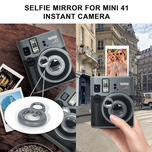 Kit de accesorios para cámara Fujifilm Instax Mini 41 gris miniatura 5