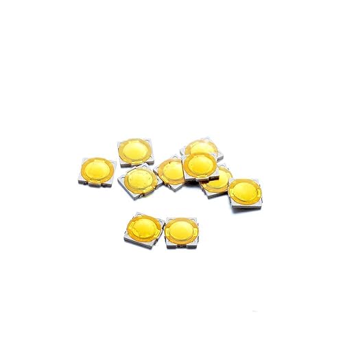 Nastyaer para 10 unidslote 0.157x0.157x0.022 in SMD Tact Thin Films Botón Interruptor 12 V 50 mA Micro Interruptor Táctil Interruptor Táctil