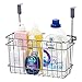 EZOWare Einhängekorb aus Metall, auch als Abfallbehälter geeignet, Organizer Aufbewahrungskorb für Küche und Badezimmer, einfach zu montierender inhängen an Schublade oder Schranktür - Mittel