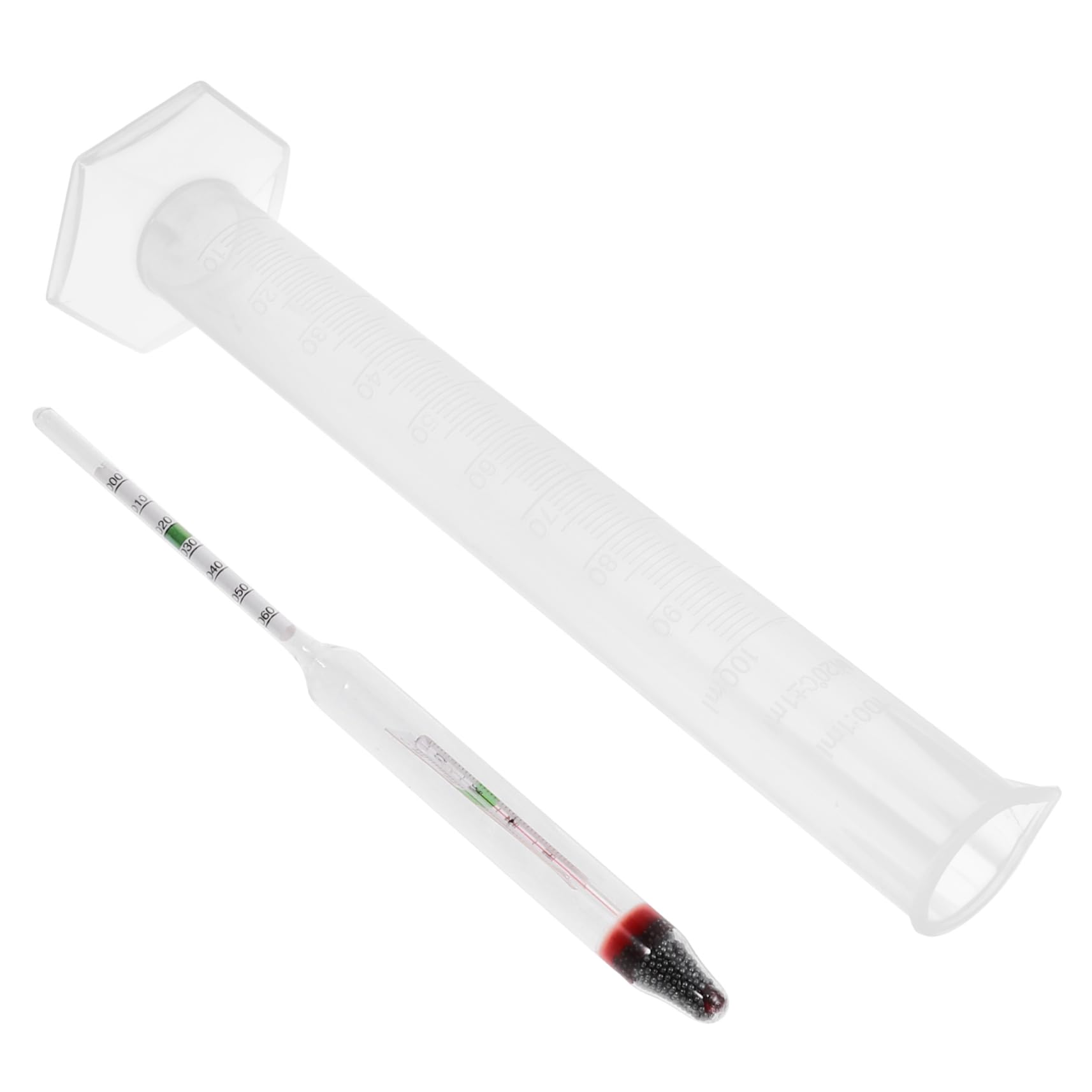 Gatuida 4sets Idrometro Da Acquario Salinometro Professionale Per Test Di Salinità Ambienti Marini Con Accessori e Misurazione Precisa e Affidabile Della Densità Salata