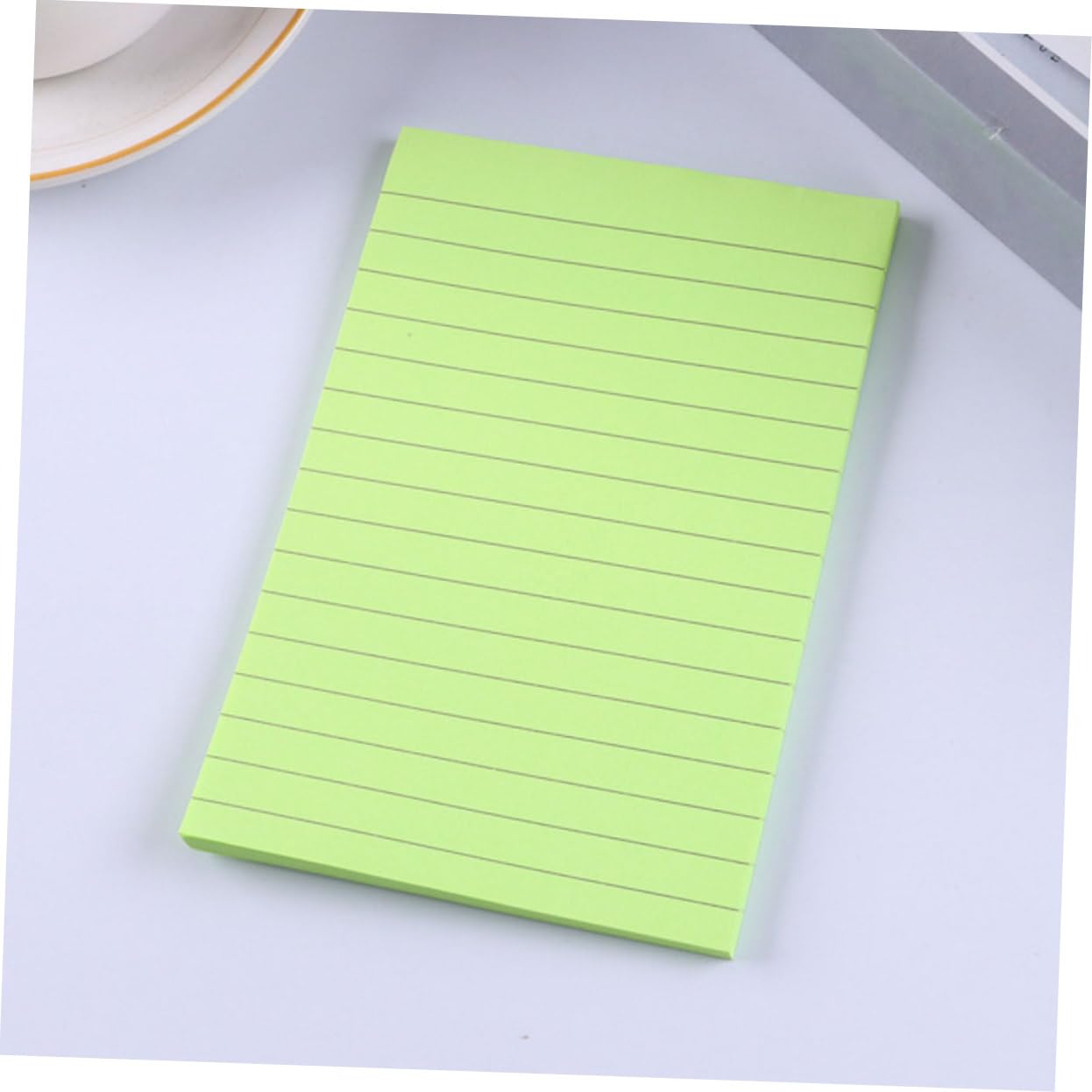 Operitacx 3 Ensembles Bloc-Notes Adhésifs Horizontaux Petits Blocs-Notes Papeterie Pastel Onglets Autocollants Multi-Usages Cahiers Petites Notes Lignées Notes Transparentes 8 pièces * 3
