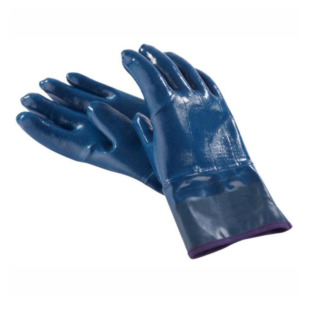 MBH - Guantes de Protección Térmica Profesionales. Guantes para Evitar Quemaduras con Cocinas u Hornos. Guantes con Forro de Algodón en el interior. Talla M.