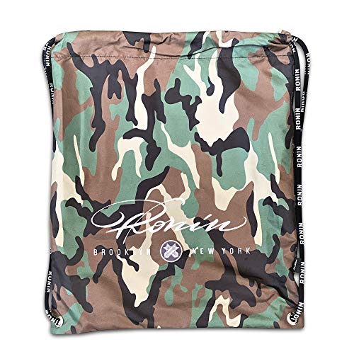 Mochila Ronin Signature Camo Gi Bag com cordão – Mochila militar multifuncional – Bolsa camuflada de 45,7 x 35,5 cm para uniforme de artes marciais, karatê, Gi, Jiu-Jitsu – ideal para uso diário