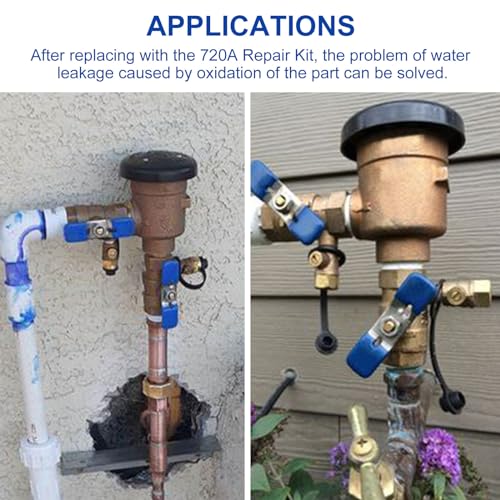 image for Aulpq Pressure Vacuum Breaker Repair Kit and Bonnet Repair Kit, RK1-72