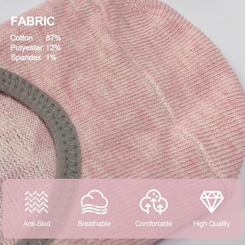 Image of Women's Grip Socks with Straps - 3 Pairs Non Slip Socks for Pilates, Yoga, Ballet & Barre Dance