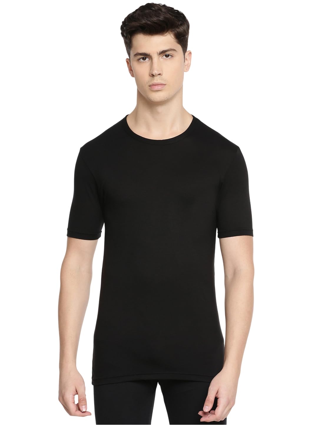 macroman m-series Macroman M Series Men's Wonder Thermal Round Neck Half Sleeves-picture-28