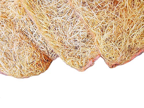 SAI PRASEEDA Air Cooler Grass Cooling Pads Wood Wool 18 x 28 Set of 3 Pack Covering with Net Suitable for All Desert Coolers SP:1