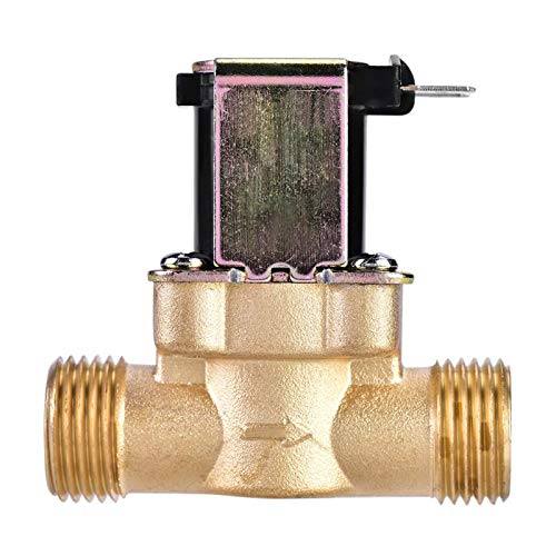 Électrovanne laiton AC220V normalement fermée pour stopper les fuites d'eau de plomberie
