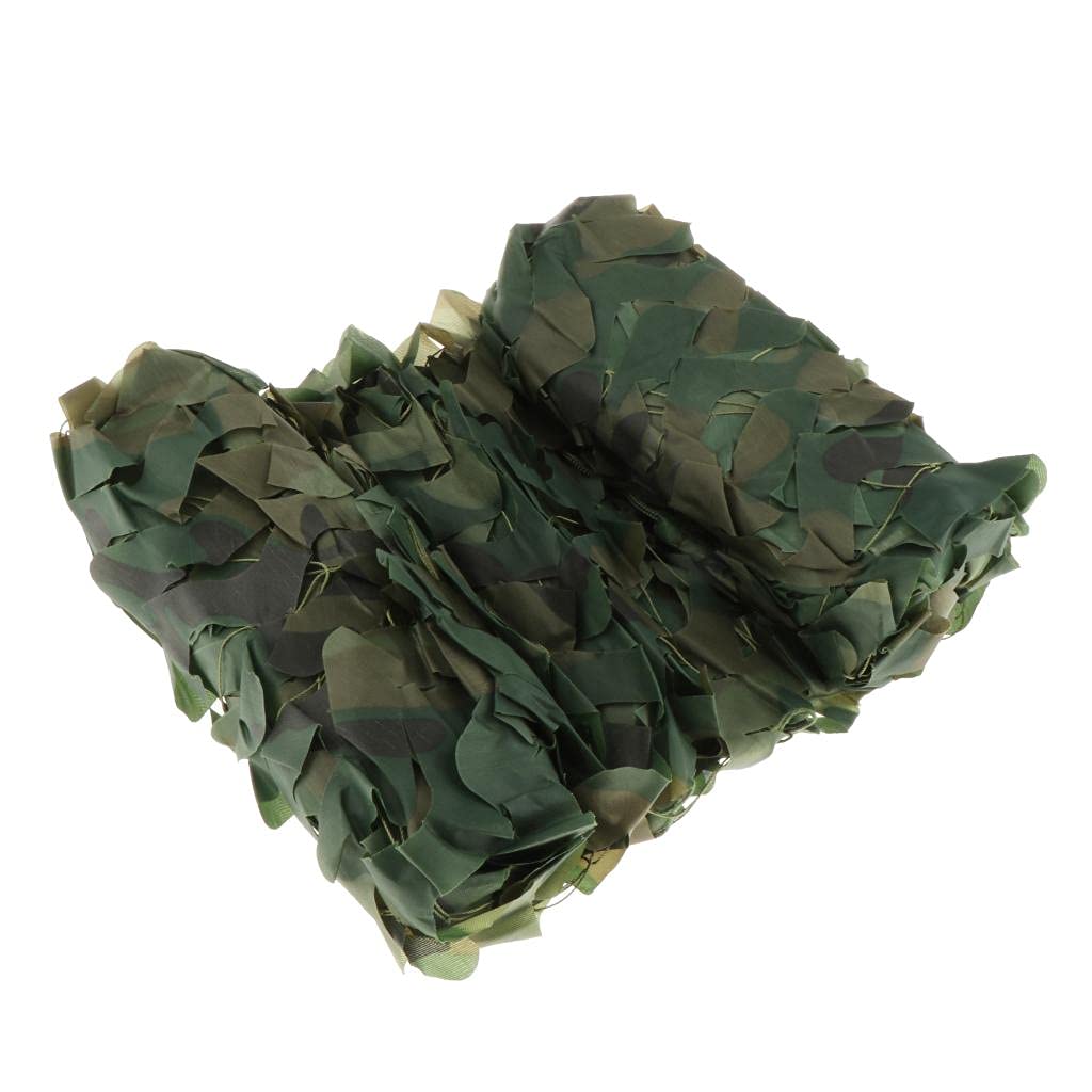 Merishopp Camping Woodland Camoue Net Camo Netting Hide Cover Camo Green Sporting Goods||-image-18