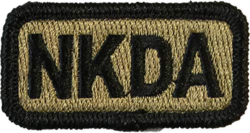 NKDA Tactical Patch 2"x1" - No Known Drug Allergy
