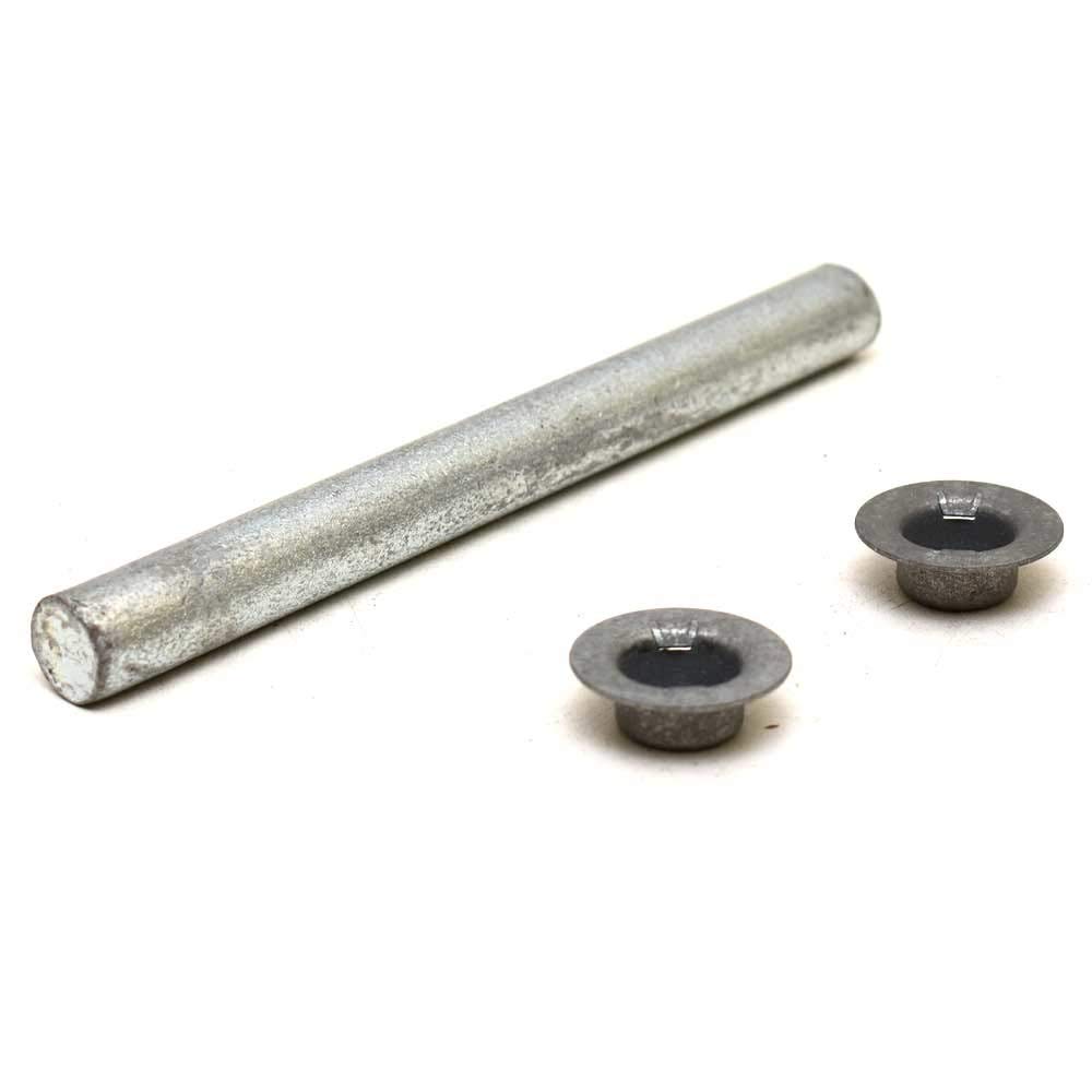 Valmar Boat Roller Shaft Kit 80852 | 5/8 x 5 1/4 Inch Zinc Plated Steel