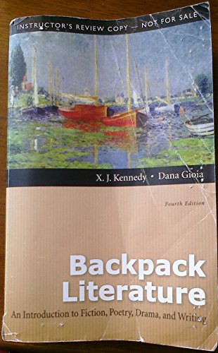 Backpack Literature: An Introduction to Fiction... 0205151671 Book Cover