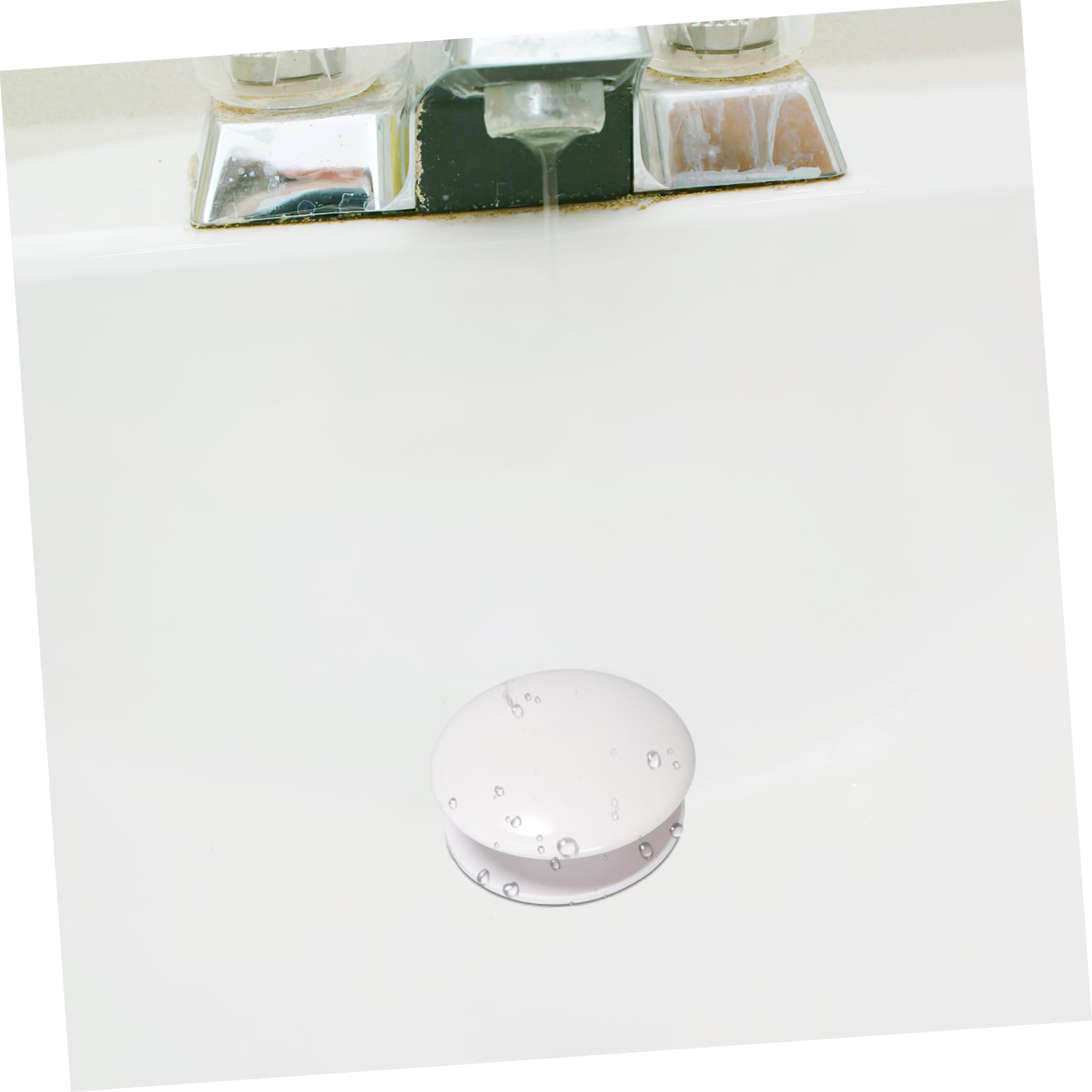 jojofuny 3piezas Tapón De Drenaje De Cerámica para Lavabo y Bañera De Reforzado y Diseño Instalación y Prevención De Olores