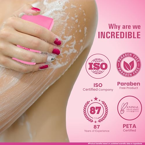 Image of Multani Naturals Rosewater Soap Bar For Bath (125 Gm - Pack Of 5) I Paraben Free | Clinically Tested | Herbal Soap Bar with Rose Water & Glycerin | Helps Sooth & Calm Irritated Skin, Hydrate & Softens Skin | For All Skin Types | Soap For Men & Women