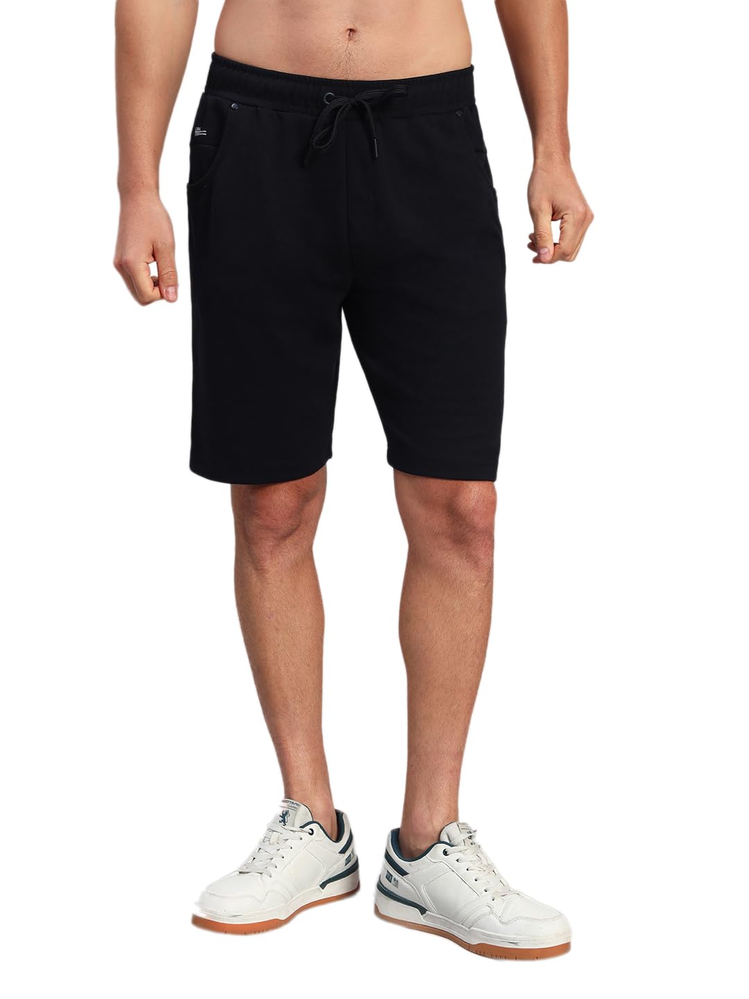 cantabil Men's Solid Regular Fit Casual Bermuda (P_MBER00098)-picture-38