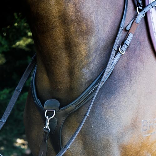 Lumiere Equestrian L33104 Victory' Premium Leather Brown Full Breastplate thumb #4