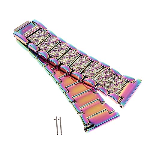 COLLBATH 1Pc Chic Rhinestone Replacement Watchband for Watch Stylish Strap Durable Comfortable Wrist Accessory for Everyday Wear