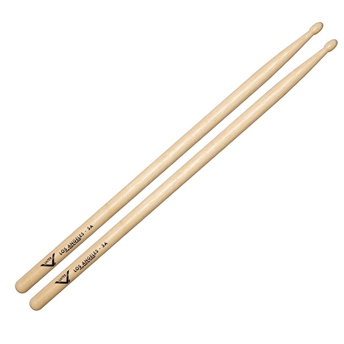 Vater Los Angeles 5A - Bacchette per batteria in legno, 4 paia