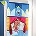 HABA Doorway Puppet Theater - Space Saver with Adjustable Rod: Ideal for Pretend Play, Hand Puppets, Educational Kids Activities, & Toys for Toddlers