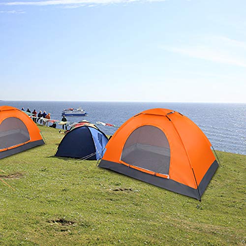 Carpa de camping tipo domo impermeable para 2 personas miniatura 5