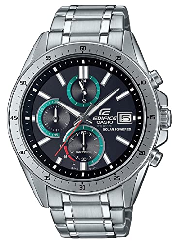 Preisvergleich Produktbild Casio Herren Chronograph Quartz Uhr mit Edelstahl Armband EFS-S510D-1BVUEF