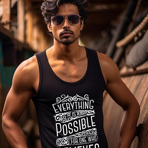 Lepni.me Canottiera da Uomo Gesù: Tutto è